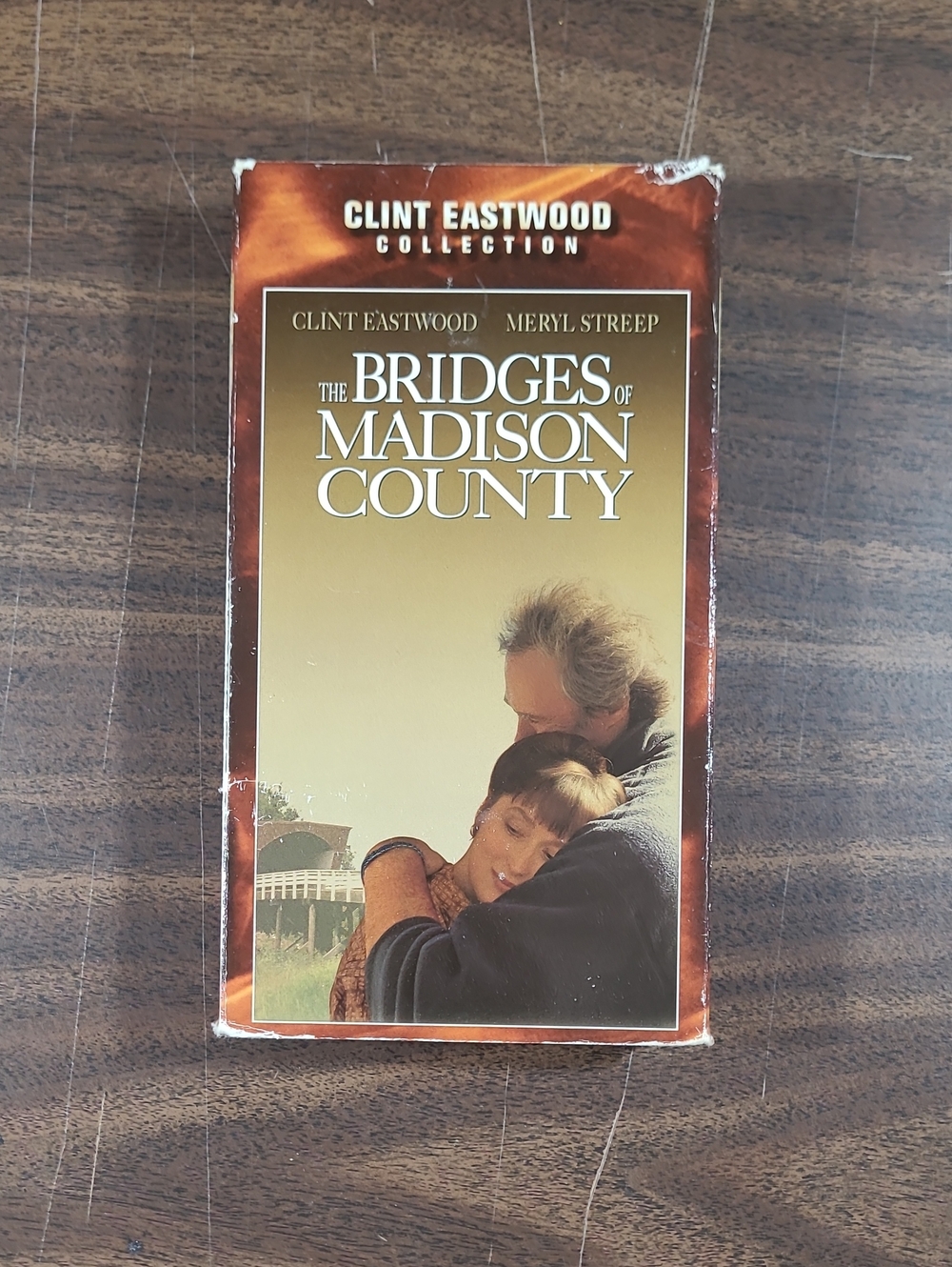 The Bridges of Madison County VHS Movie - Brown